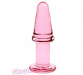 Glass Worxx Brilliant Ice Pink Analplug