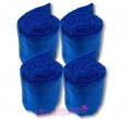 Strawberry Stoff-Fesseln 4er Set in blau