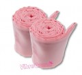 Strawberry Stoff-Fesseln 2er Set in rosa